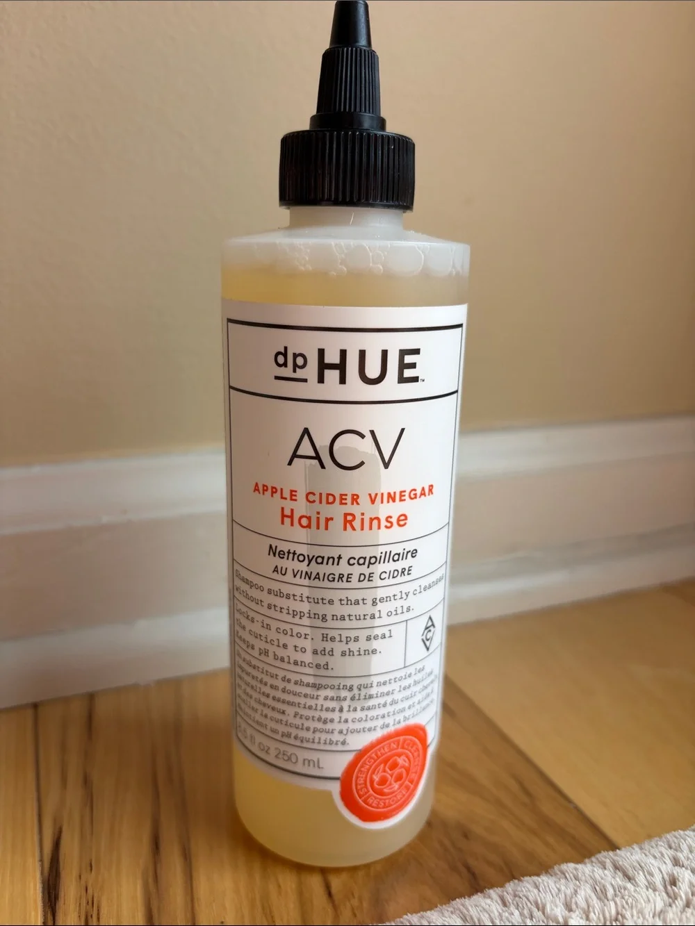 dpHUE ACV Apple Cider Vinegar Hair Rinse - White